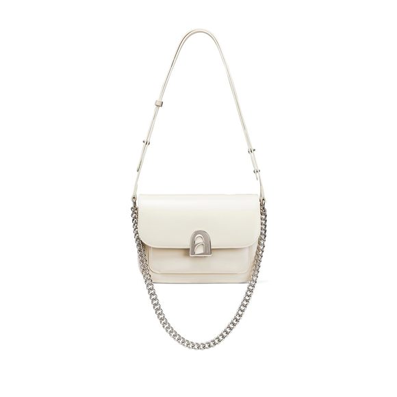 Lafestin Split Leather Shoulder Bag - Elegant Crossbody Purse With UwU - Picture 1 of 9